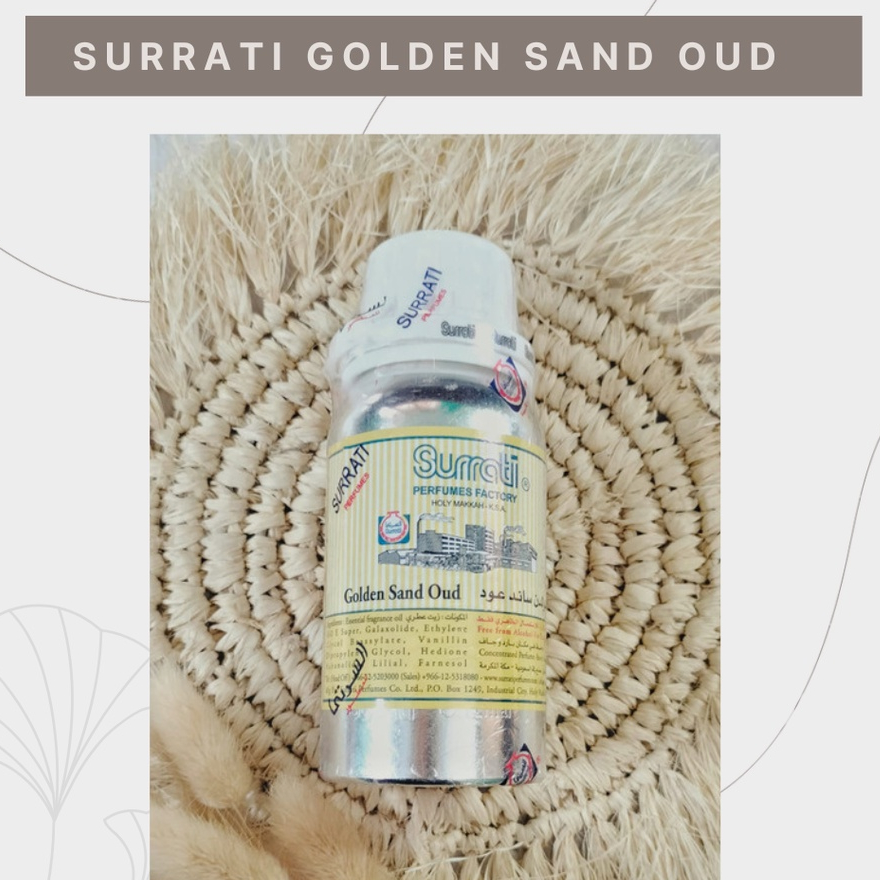 Jual Parfum Surrati Golden Sand Oud Gram Parfum Surrati Original