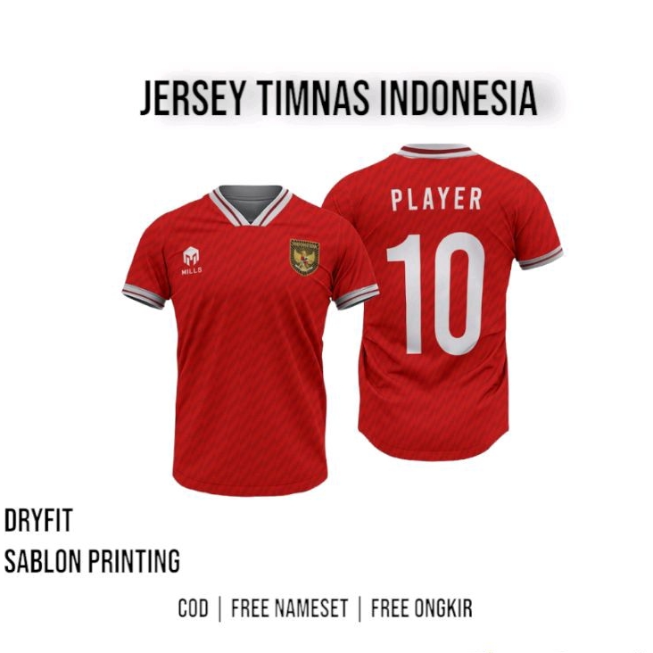 Jual Jersey Olahraga Sepakbola Timnas Indonesia Home Away Piala Asia