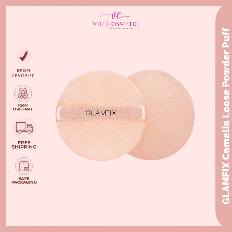 Jual Glamfix Camelia Loose Powder Puff Shopee Indonesia