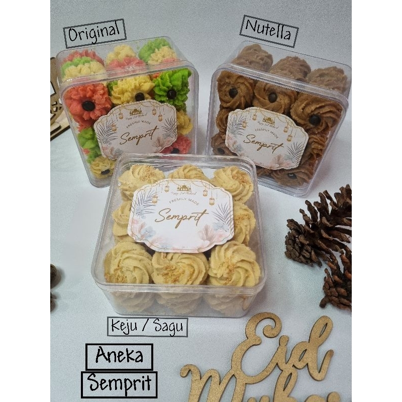 Jual Kue Kering Semprit Keju Coklat Nutella Sagu Keju Wijsman Shopee