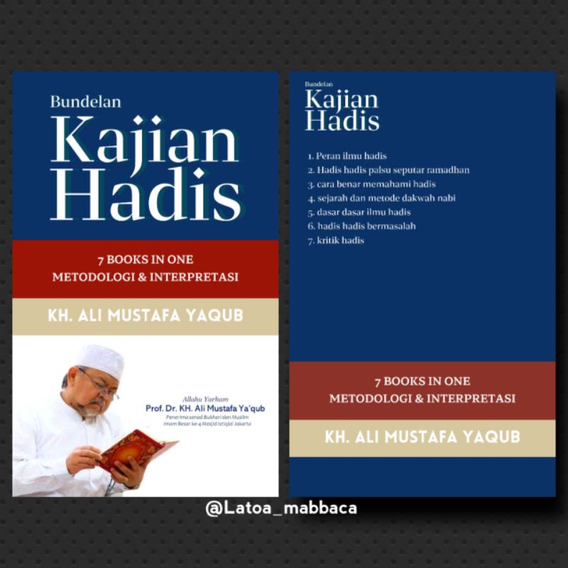 Jual Kumpulan Buku Hadis Kh Ali Mustafa Yaqub Kuliah Ulumul Hadis