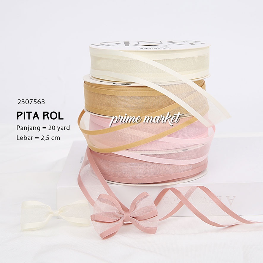 Jual Pita Roll Buket Bunga Pita Kado Flower Bouquet Ribbon Pita Roll