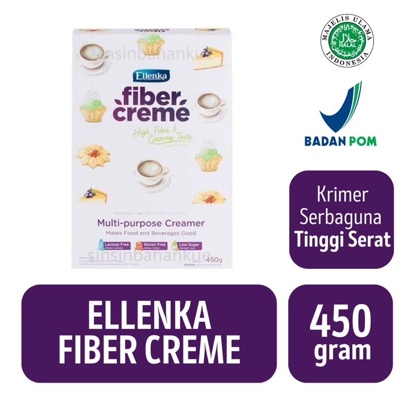 Jual Ellenka Fiber Creme Gram Atau Sachet Gram Shopee