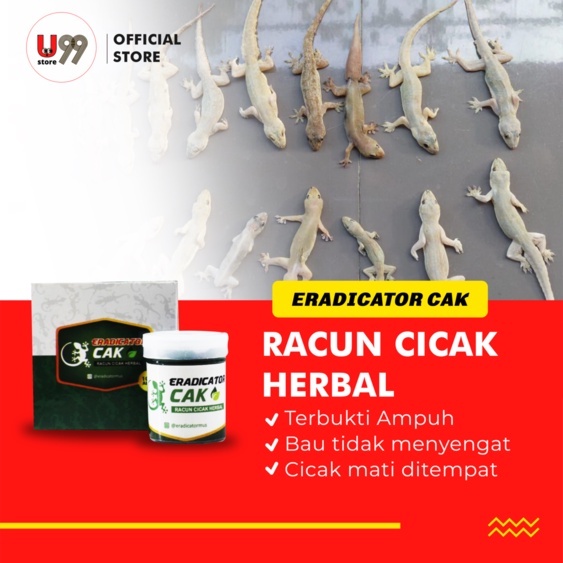 Jual Eradicator Cak By Eradicator Racun Cicak Herbal Ampuh Membasmi