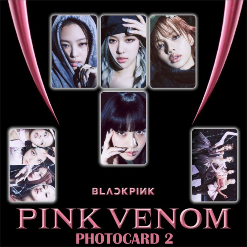 Jual Blackpink Pink Venom Photocard By Mochichim Shopee Indonesia