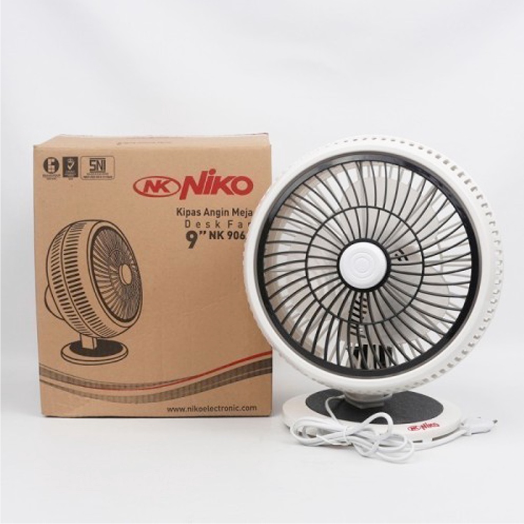 Jual Niko Kipas Angin Meja Desk Fan Inch Nkd A Shopee Indonesia