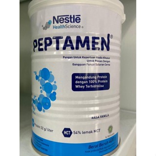 Jual SUSU NESTLE PEPTAMEN RASA VANILLA 400 GR Shopee Indonesia