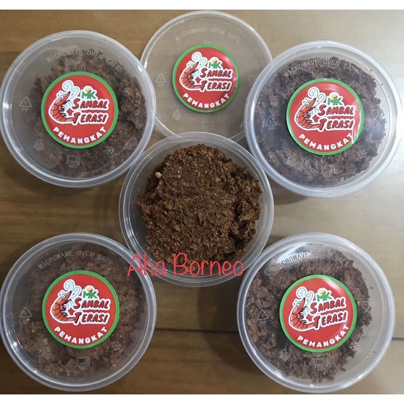 Jual Sambal Terasi Mk Spesial Pemangkat Khas Kalimantan Varian Kering