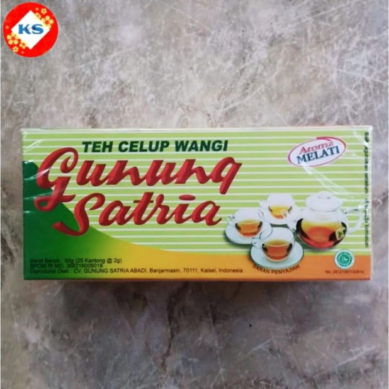 Jual Teh Celup Wangi Gunung Satria Aroma Melati Shopee Indonesia