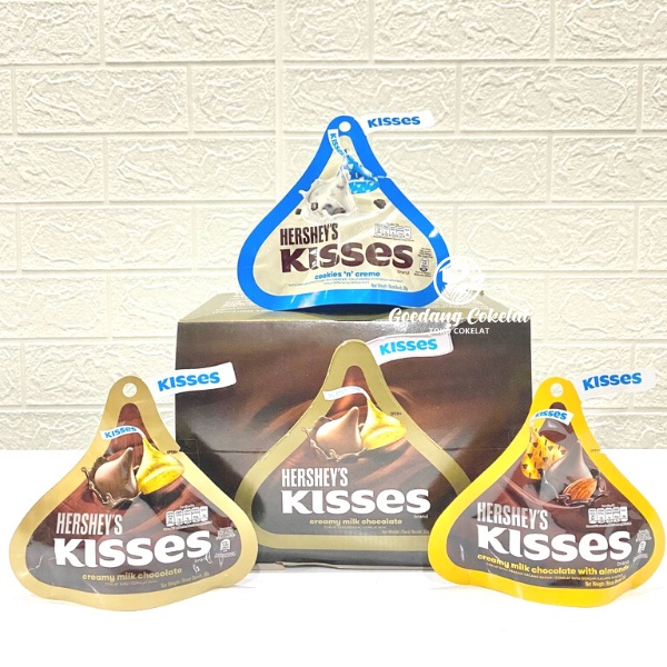 Jual Coklat Hershey S Hersheys Hershey Kisses Creamy Milk Chocolate