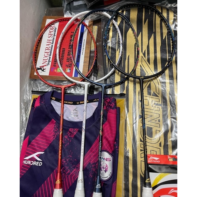 Jual Raket Badminton Hundred Atomic Air Original Shopee Indonesia