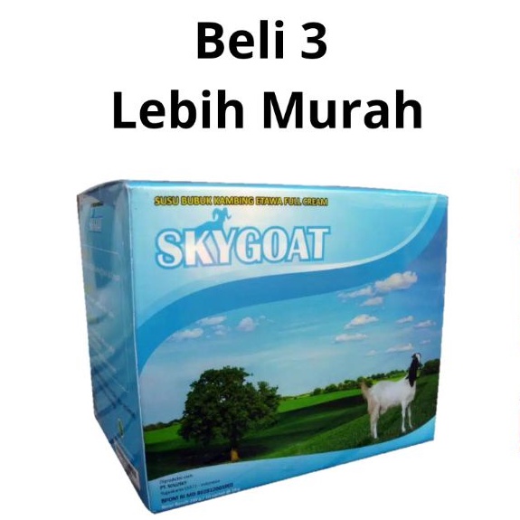 Jual Skygoat Sky Goat Susu Kambing Etawa Ettawa Full Cream Isi