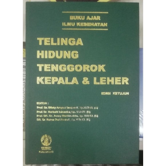 Jual Buku Ajar Ilmu Kesehatan Tht Edisi Ui Shopee Indonesia