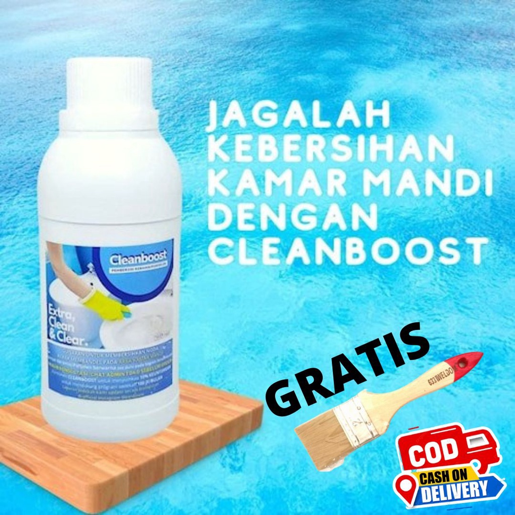 Jual Clean Bost Pembersih Keramik Kamar Mandi Membandel Bekas Semen Wc