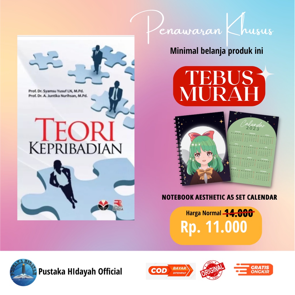 Jual Buku Teori Kepribadian Syamsu Yusuf Buku Manajemen Buku