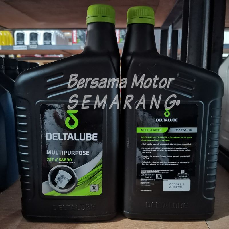 Jual Oli Sepeda Motor Deltalube SAE30 4T 1L 1000ml Shopee Indonesia