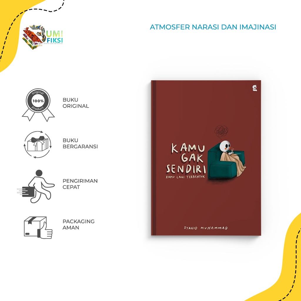 Jual Buku Pengembangan Diri Kamu Gak Sendiri Syahid Muhammad