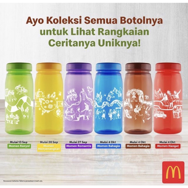 Jual Tumbler Mcd Mcdonalds Original New Shopee Indonesia