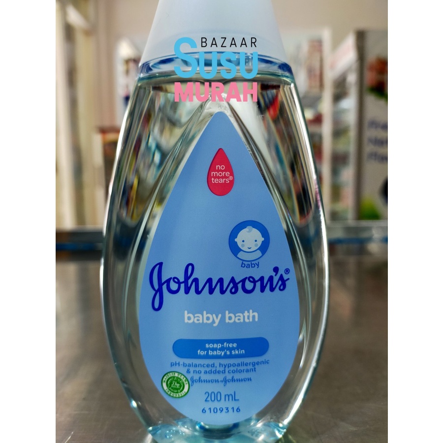 Jual Johnsons Baby Bath 200 Ml Shopee Indonesia