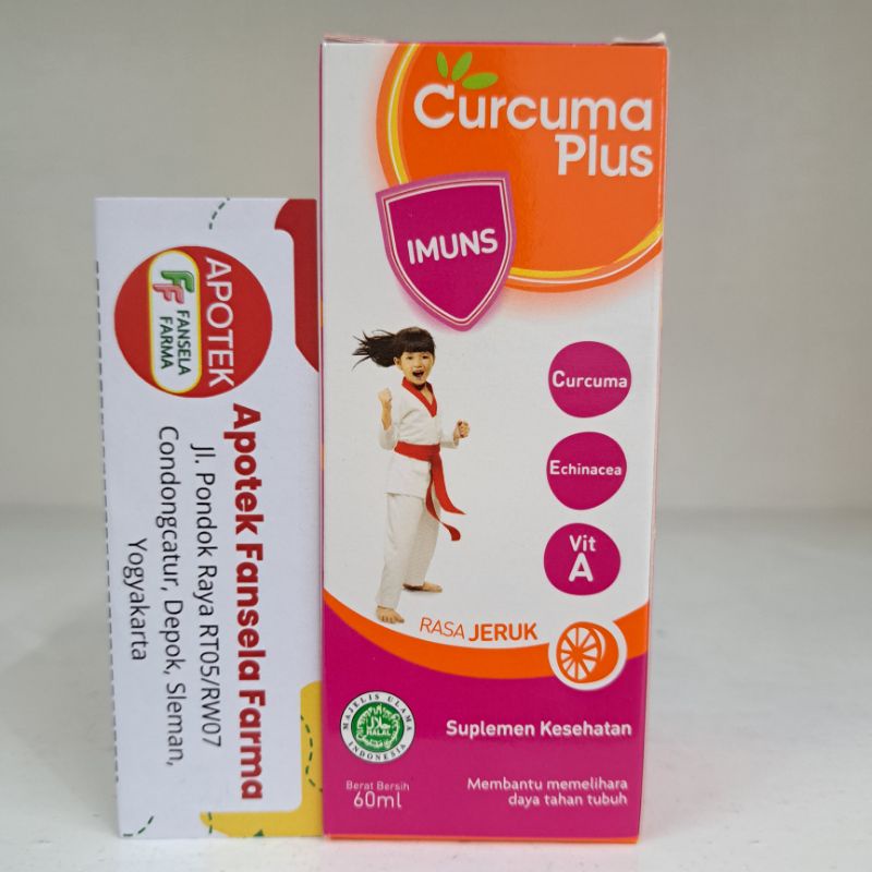 Jual Curcuma Plus Imuns Sirup Vitamin Daya Tahan Tubuh Shopee Indonesia