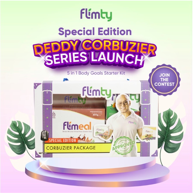 Jual ORIGINAL LIMITED EDITION FLIMTY FIBER DEDDY CORBUZIER SERIES