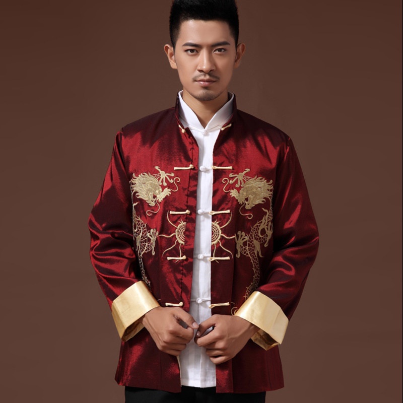 Jual PREORDER Baju Cetak Phoenix Tradisional Cina Pakaian Setelan Naga