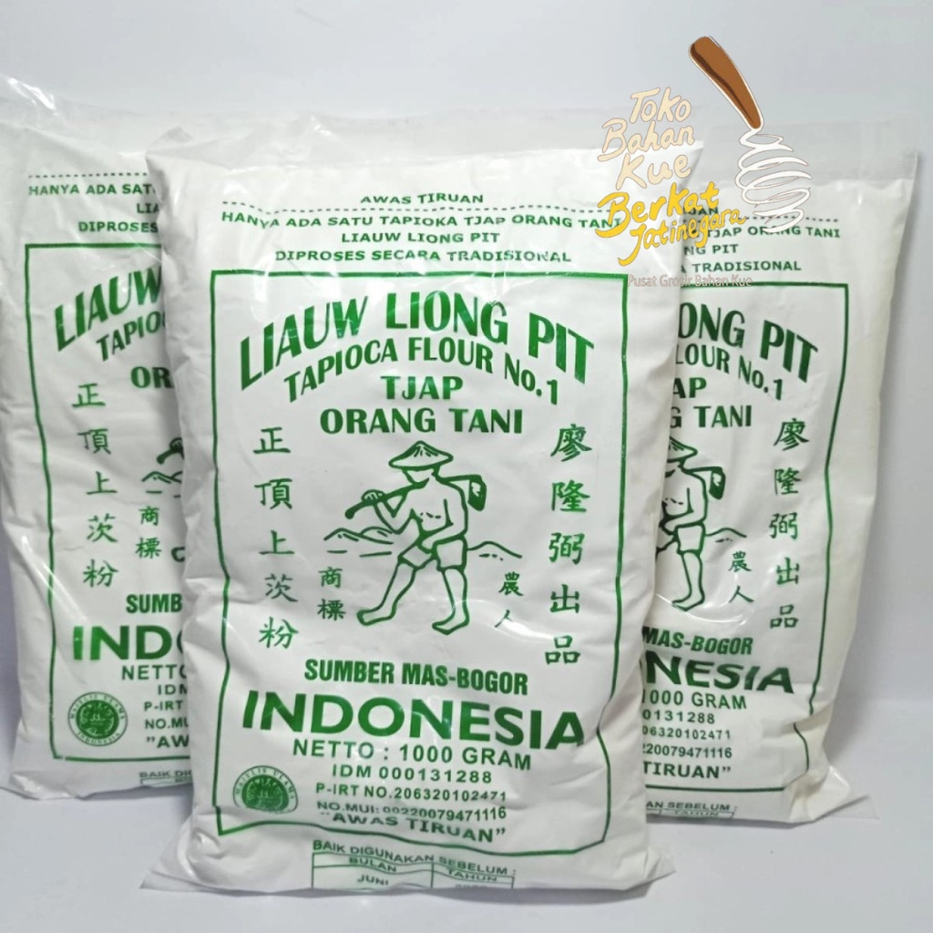 Jual TEPUNG TAPIOKA LIAW LIONG PIT 1 KG SAGU TANI TEPUNG TAPIOKA