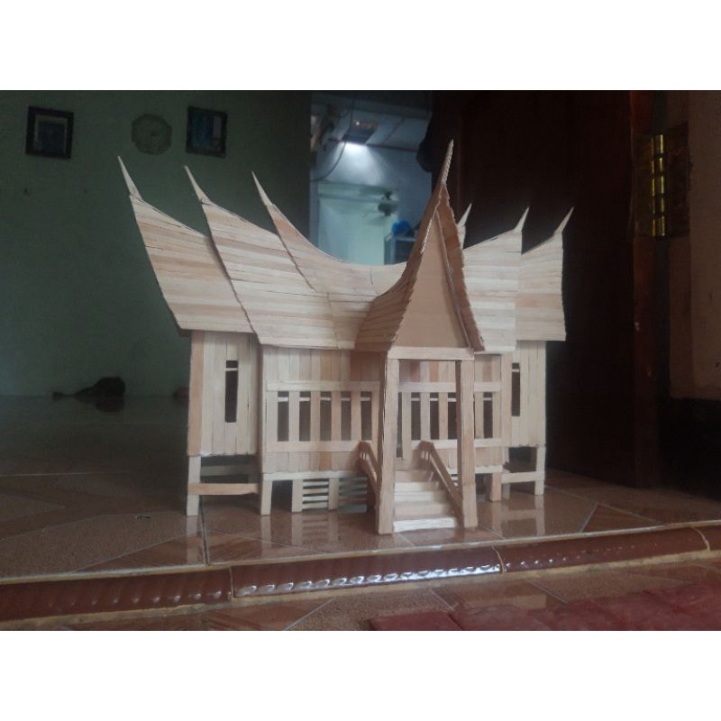 Harga Miniatur Rumah Adat Minangkabau Terbaru Agt Biggo Indonesia