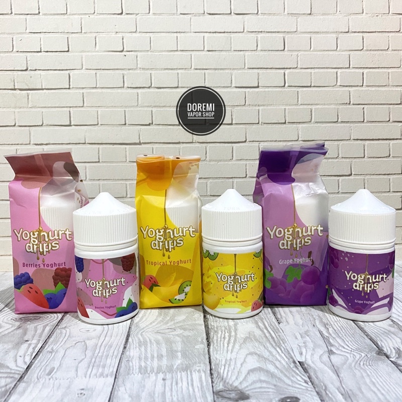 Jual Yoghurt Drips V V V Yoghurt Berry Tropical Ml Shopee