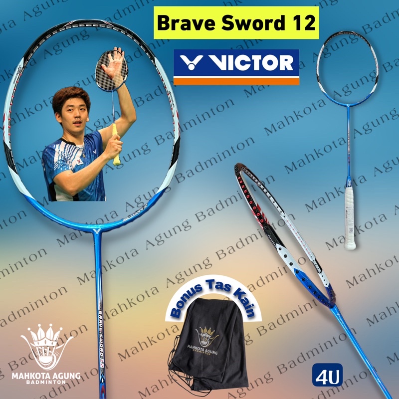 Jual Raket Badminton Victor Brave Sword 12 Original Lee Yong Dae