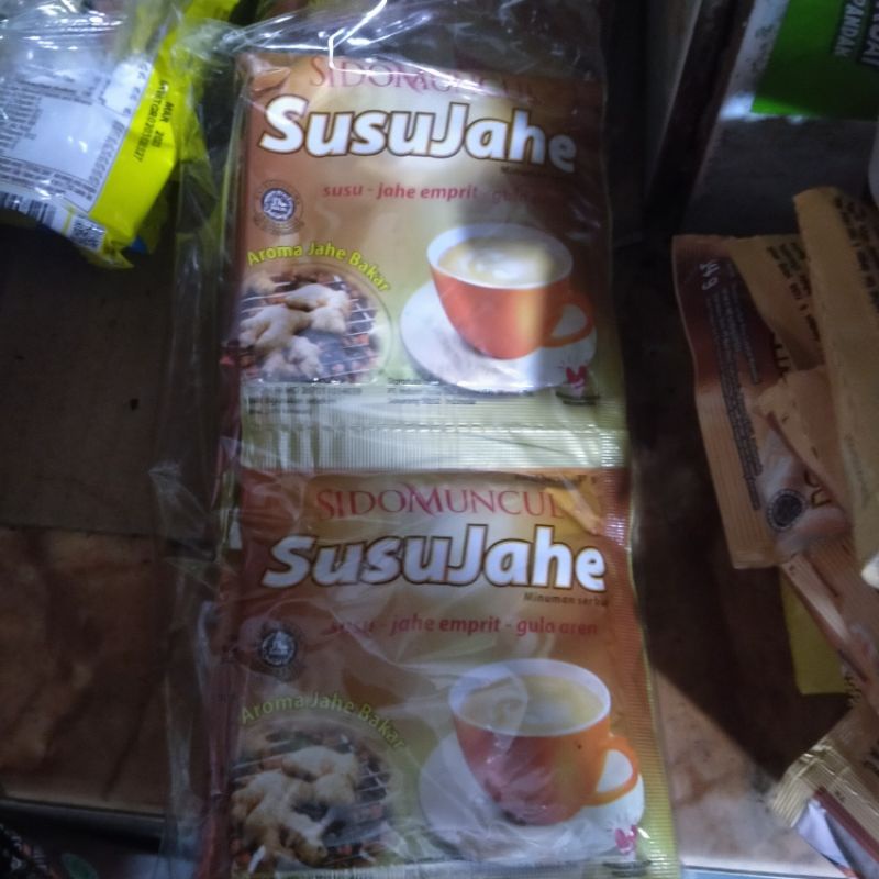 Jual Susu Jahe Sidomuncul Renceng 22gr X 10 Sachet Shopee Indonesia