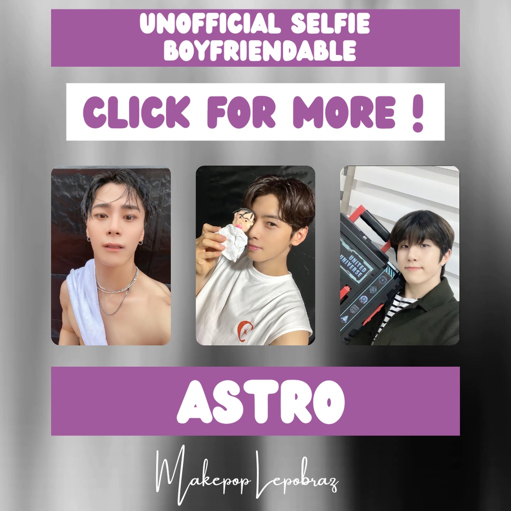 Jual Min Pc Photocard Pc Astro Unofficial Selfie Boyfriendable