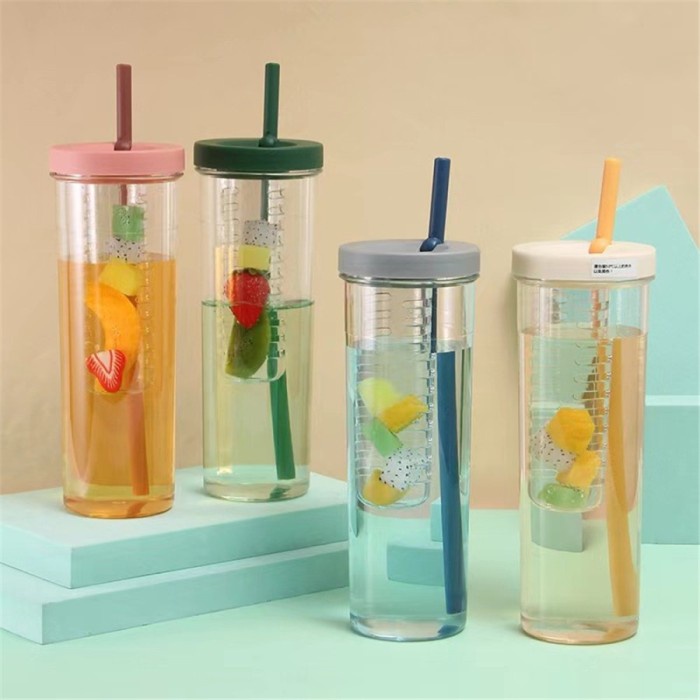 Jual FAS BOTOL MINUM INFUSER BUAH INFUSED WATER 700ML TUMBLR CUP