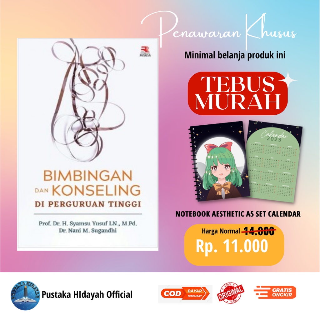 Jual Buku Bimbingan Dan Konseling Di Perguruan Tinggi Syamsu Yusuf Ln