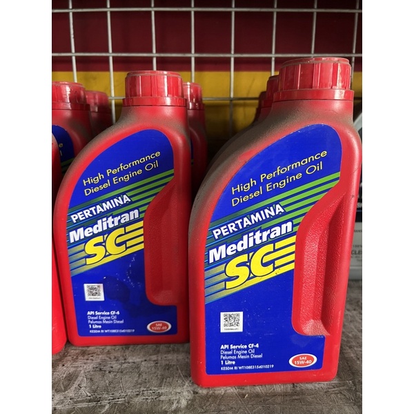 Jual Oli Pertamina Meditran Sc Sae W Liter Shopee Indonesia