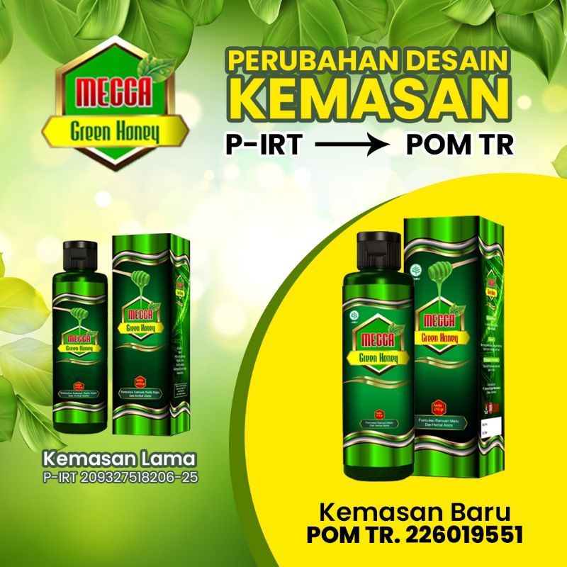 Jual Madu Hijau Mecca Original Madu Hijau Herbal Asam Lambung Madu