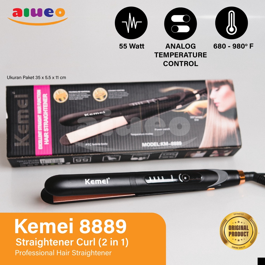 Jual Aiueo Catokan Murah Kemei Curly Straight Lurus Keriting