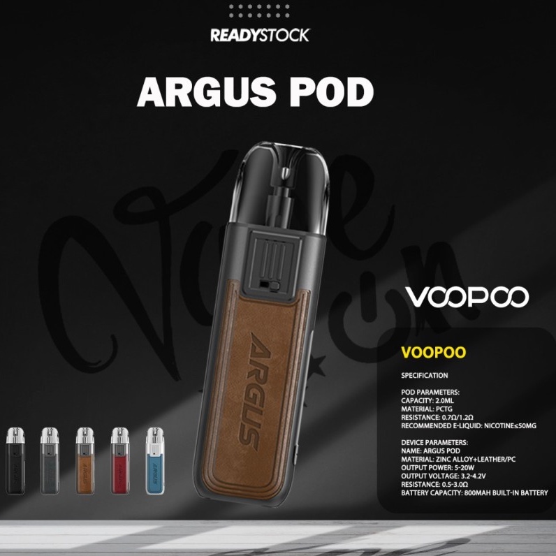 Jual VOOPOO ARGUS POD SYSTEM KIT 800MAH 20W AUTHENTIC Shopee Indonesia