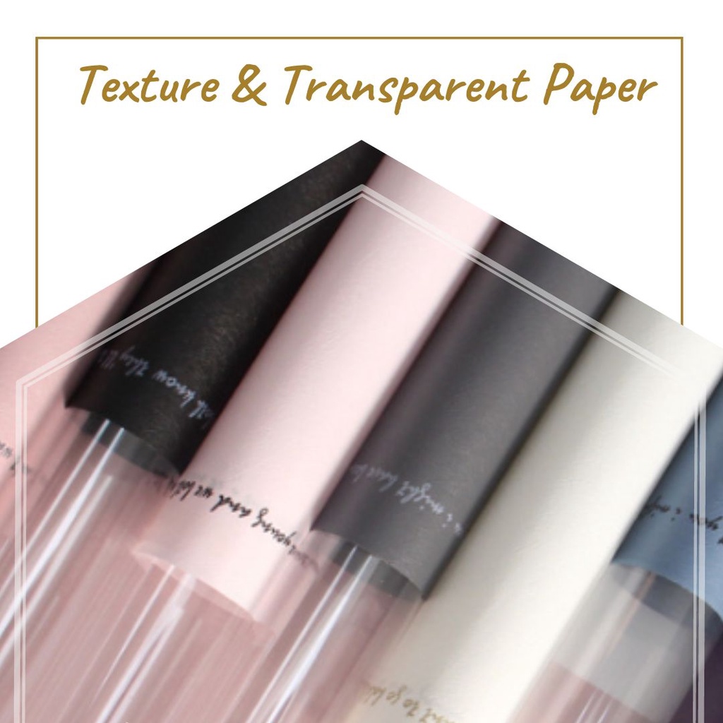 Jual TEXTURE AND TRANSPARENT PAPER CELLOPHANE KERTAS KADO KERTAS