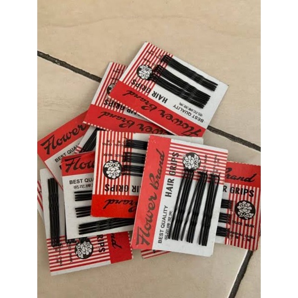 Jual Kep Lidi Hair Grips Kep Jepit Kep Hitam Shopee Indonesia