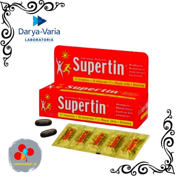 Jual Supertin Multivitamin Per Box Original Produk DARYA VARIA