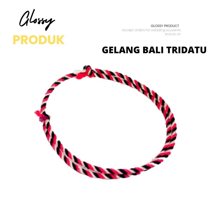 Jual Cod Gelang Tridatu Bali Asli Bali Shopee Indonesia