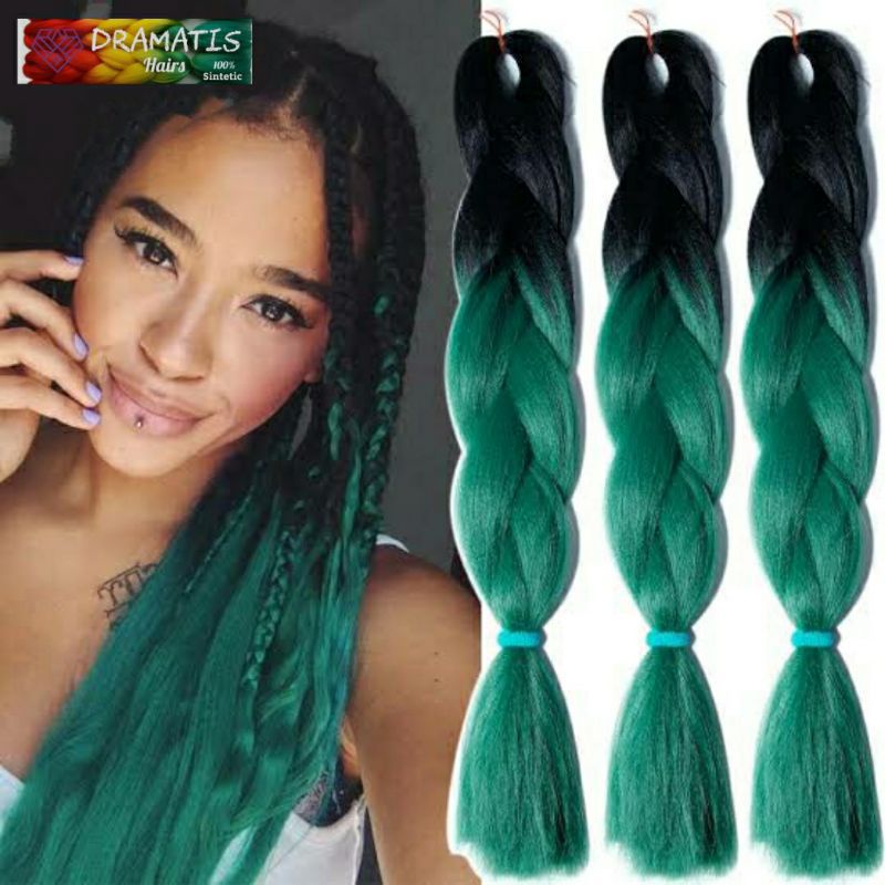 Jual Rambut Sambung Hair Extension Box Braids Ukuran Cm Pcs