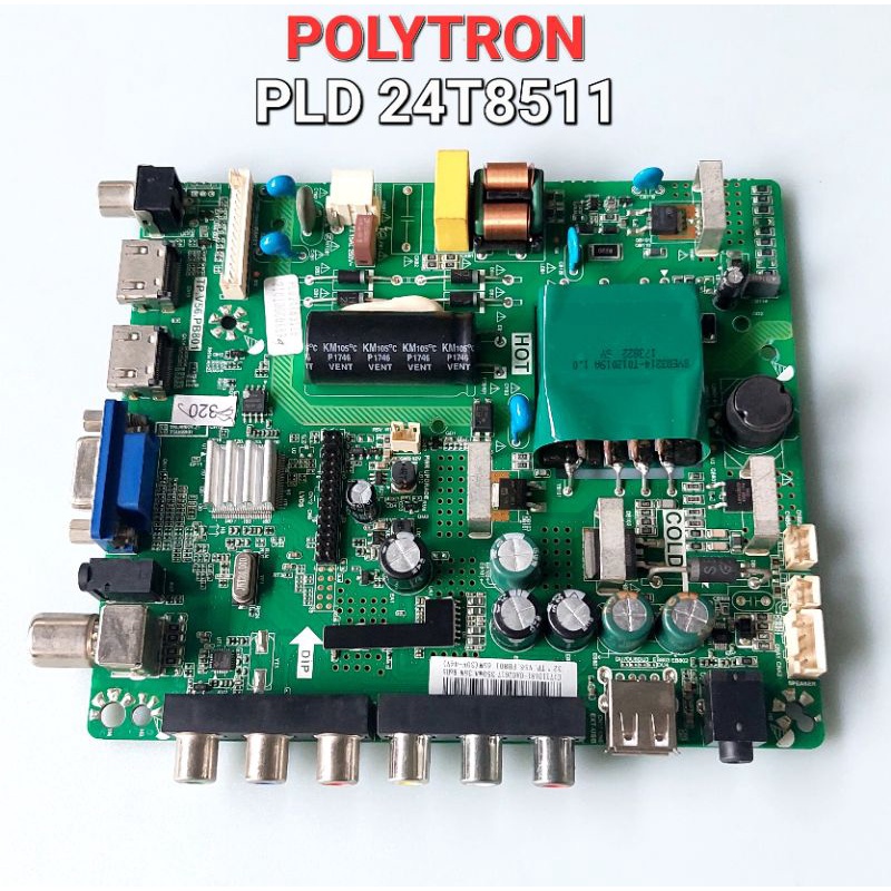 Jual MAINBOARD MB POLYTRON PLD 24T8511 ORIGINAL Shopee Indonesia