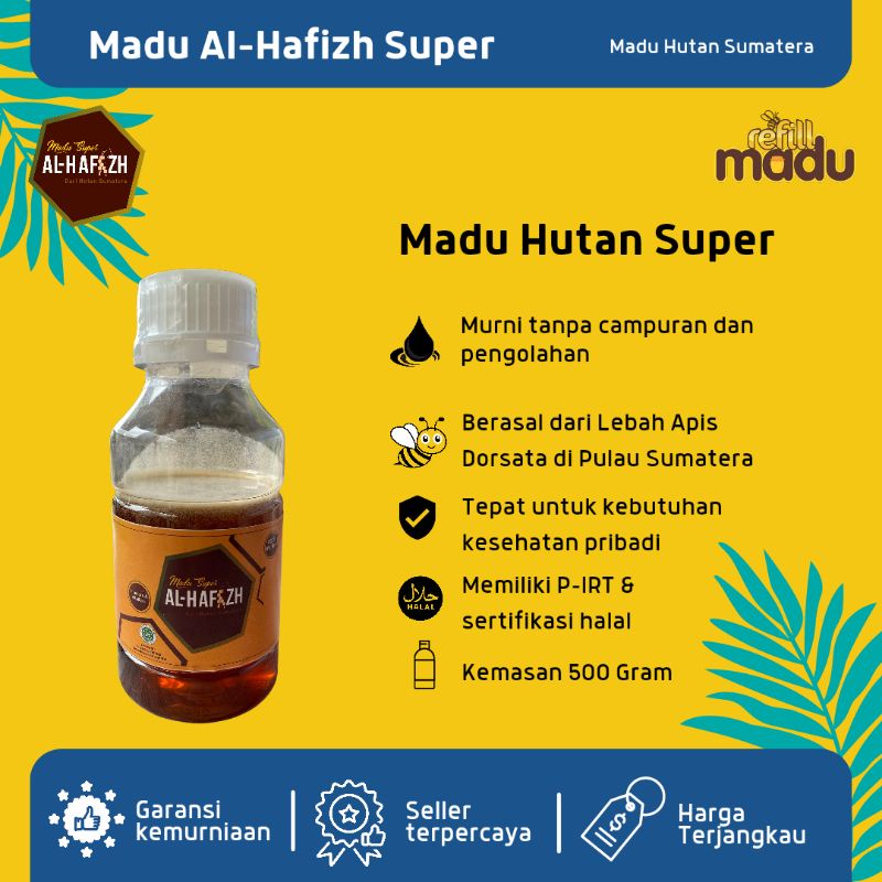 Jual Madu Hutan Super Al Hafizh 500 Gram Shopee Indonesia