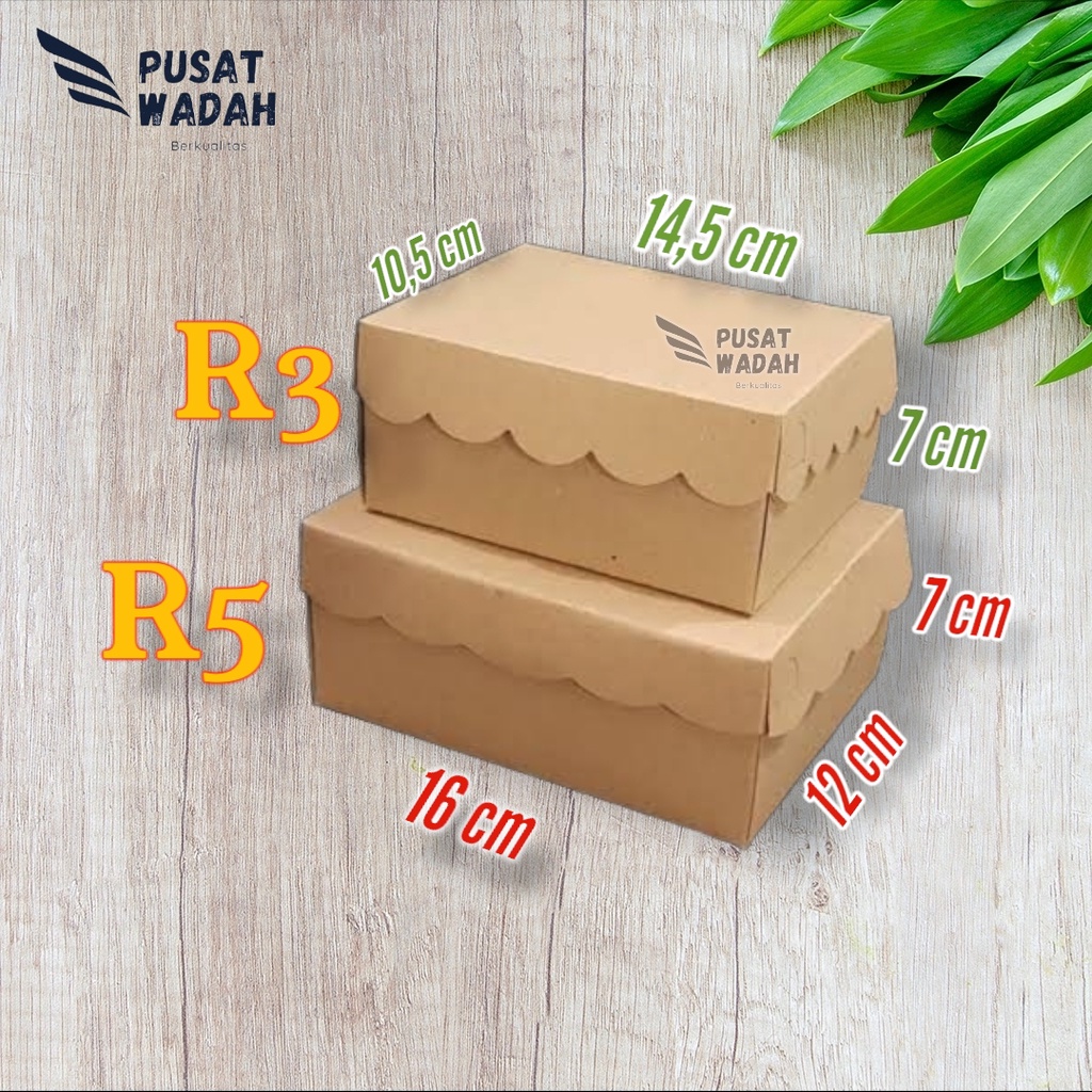 Jual R5 COKLAT 1 Biji Dus Jajan Snack Snak Kardus Kotak Shopee Indonesia