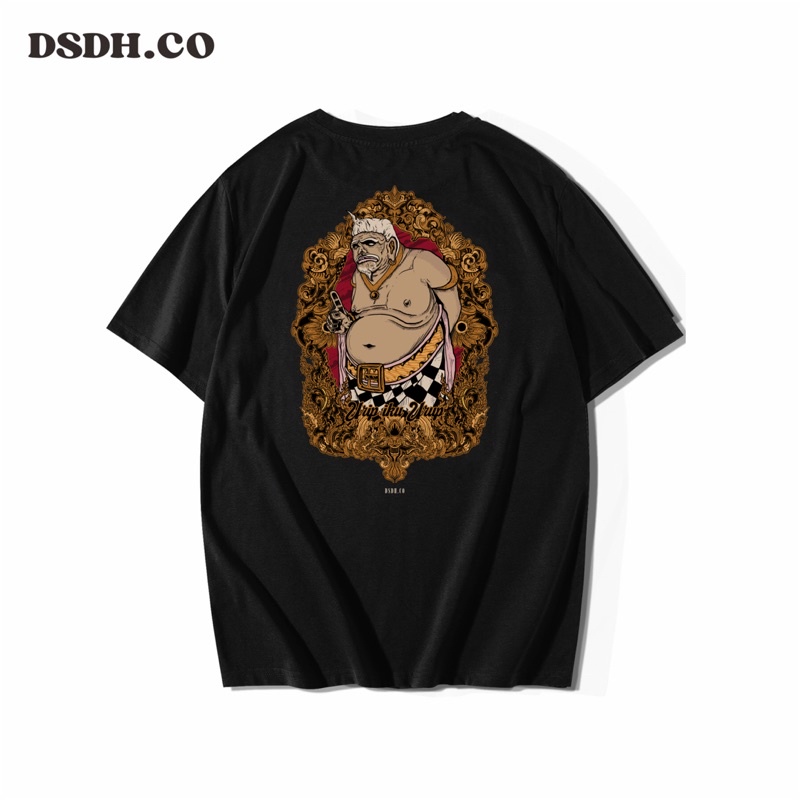 Jual DSDH Kaos Wayang Semar Jawa Pride Pria Urip Iku Urup 24s Cotton