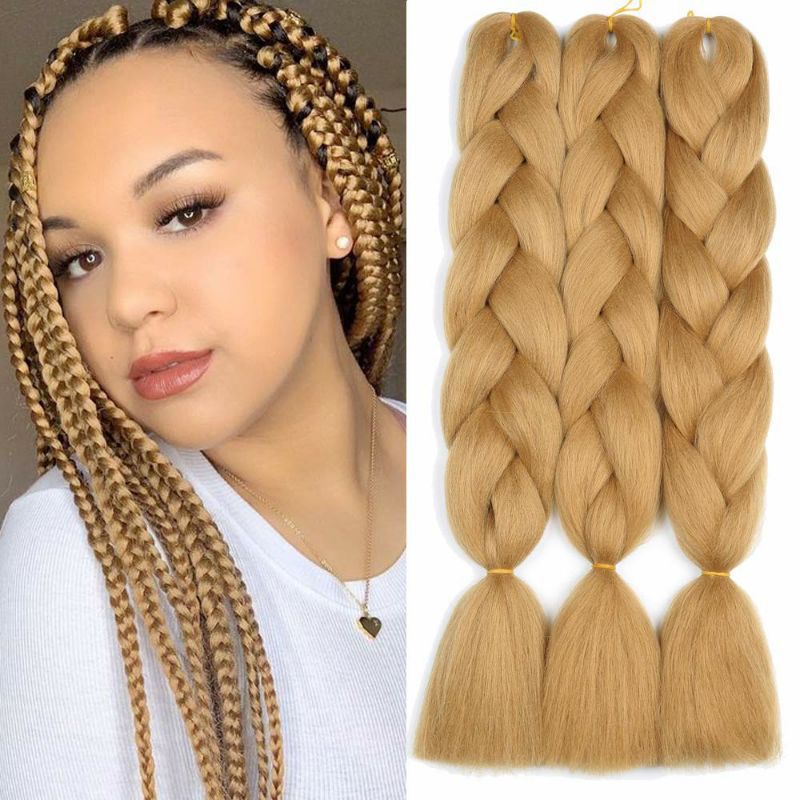 Jual Rambut Sambung Hair Extension Box Braids Ukuran 60 Cm Shopee