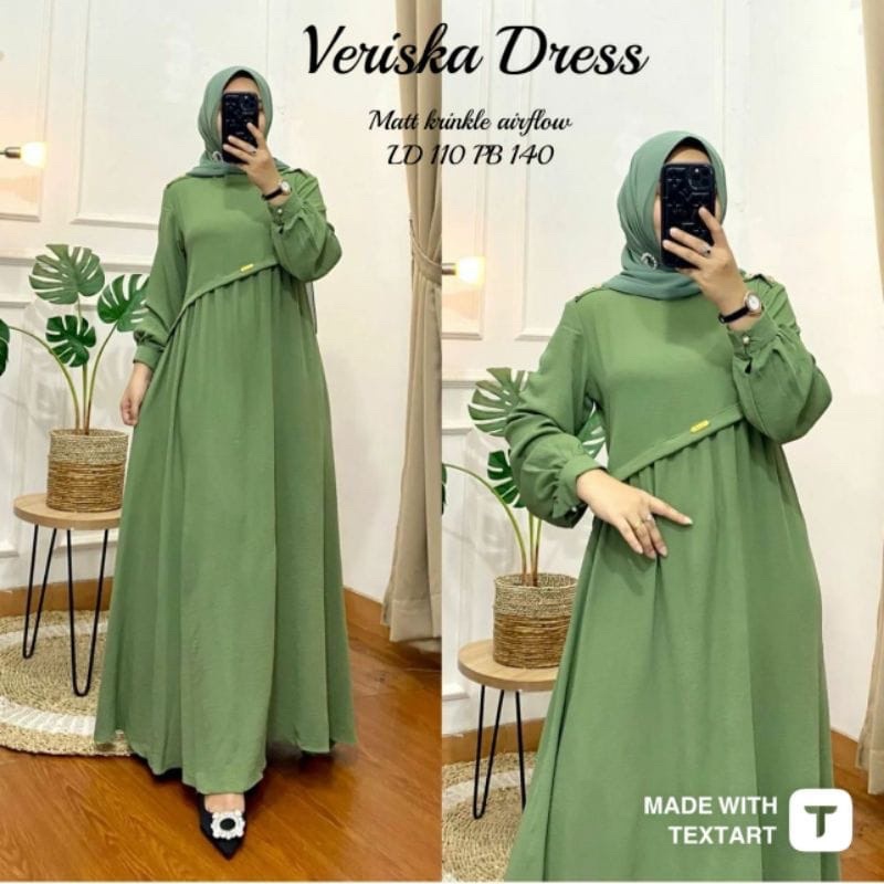 Jual Veriska Dress Label Madani Shopee Indonesia