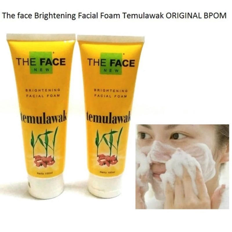 Jual Facial Foam The Face Ml Temulawak The Face Brightening Facial